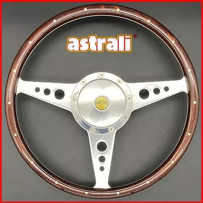 14  Classic Mini Steering Wheel & Boss Kit No Horn Push - Astrali Monza • $180.22