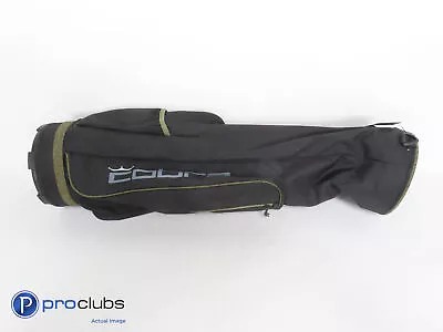 NEW Cobra Ultralight Pencil Sunday Golf Bag W/Double Strap Black/Green 325332 • $39.99