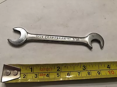 Craftsman -v- Miniature Ignition Open End Wrench 7/16” Usa • $2.99