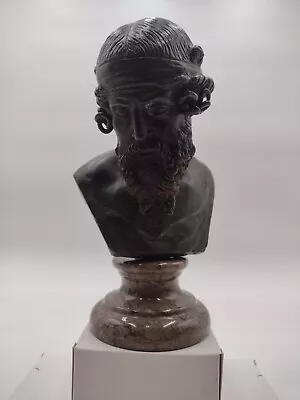 Antique Bronze On Marble Base Of Male Figure • $225