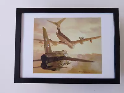 Michael Turner Aircraft Print 'Handley Page Victor'  FRAMED • £23