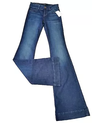 J Brand Womens Love Story Trouble Flare  Mid Rise Jeans Sz 25. NEW!  • $45