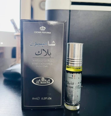 £2.99 • Buy CHAMPION BLACK - Al Rehab 6ml Fragrance Alcohol-free Halal Roll-on Perfume Oil