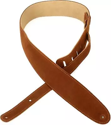 D'Addario 2.5  Suede Guitar Strap - Honey • $29.99