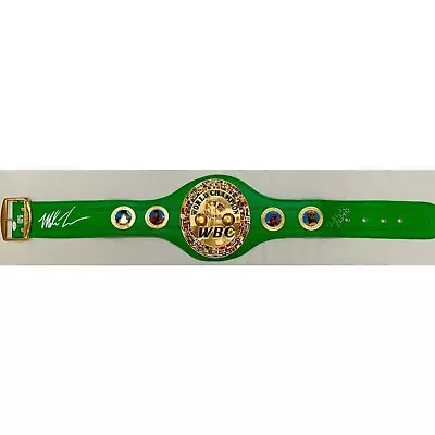 Mike Tyson & Evander Holyfield Signed World Champion WBC Boxing Belt - JSA • $1999.99