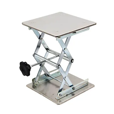 HFS(R) 8  X 8  Lab Jack Scissor Stand Platform - 10  Height - 15kg/33lbs • $25.99