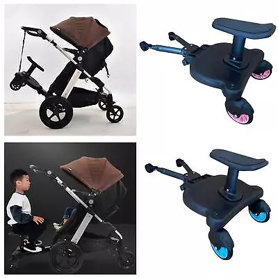 2 In 1 Children Stroller Pedal Adapter Pram Pedal Adapter Twins Scooter Wheeled • £69.35