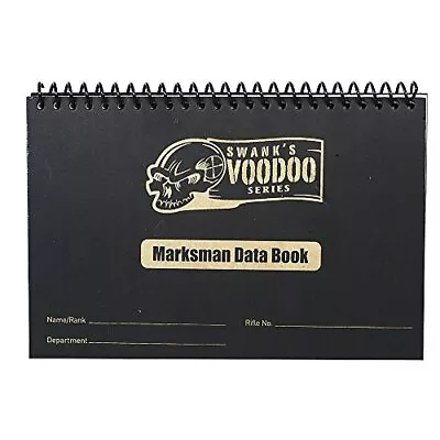 VooDoo Tactical Men's Marksman Data Book Black • $17.53