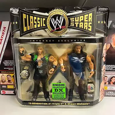 DX Triple H And Shawn Michaels - WWE Classic Superstars 2 Pack Ringside Exclusiv • $149.99