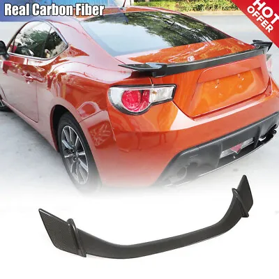 Carbon Fiber Rear Trunk Spoiler For Subaru BRZ Toyota FT86 GT86 Scion FR-S 13-20 • $180.49