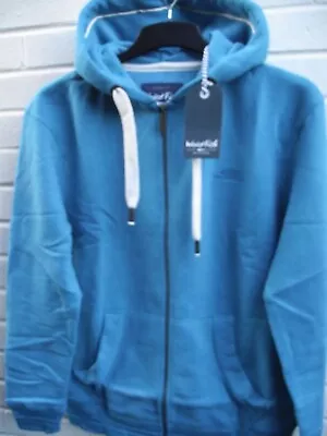 £26 • Buy Weird Fish.  Pagoda Blue Full Zip Hoodie Sweatshirt Jacket Top. Medium