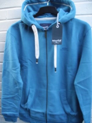 £26 • Buy Weird Fish.  Pagoda Blue Full Zip Hoodie Sweatshirt Jacket Top. Medium