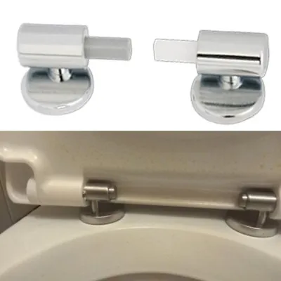 Unique And Practical Soft Close Hinges For Toilet Seats Ideal For Any Bathroom • £14.16