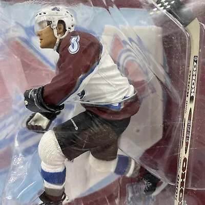 McFarlane NHL Series 6 TEEMU SELANNE Colorado Avalanche #3 White Jersey - NEW - • $23.03