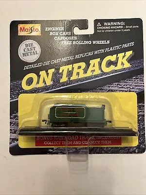 Maisto On Track 1999 Roaring Camp & Big Trees Rail Road Coal Car Die Cast Metal • $15.99
