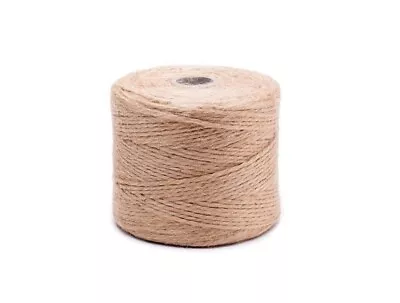 £1.07 • Buy 1m-1000M Natural Brown Twine String Shank Craft Jute Style Rustic Packing 2ply
