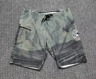 Volcom Men's Digital Camo Board Shorts Size 38 Pipe Pro Photography Barrel Wave • $39.95