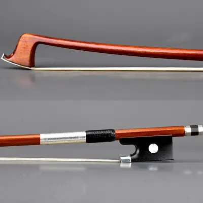 Best Model Student Pernambuco Violin Bow 1/2 Ebony Single Eye Frog Silver Mount • $166.40