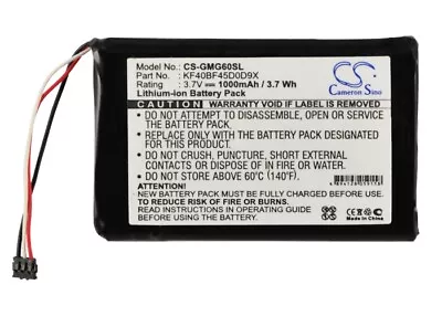 Garmin KF40BF45D0D9X Battery For Garmin Approach G6  • $16.55