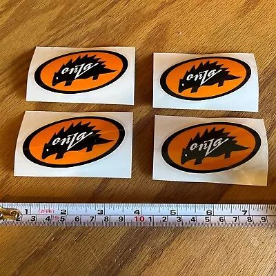 Onza Porcupine Tires Vintage STICKER Decal Lot Of 4 Nos Mountain Bike Cycling • $14.99