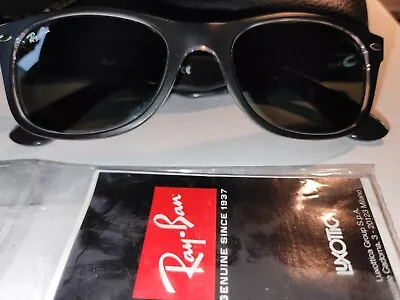 Ray-Ban RB2132 New Wayfarer Classic Sunglasses Tortoise/ Brown With Case • $29.75