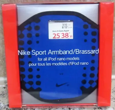 Nike Sport Armband Brassard For 1st &2nd IPod Nano Models / Blue & Black NEW! • $7.95