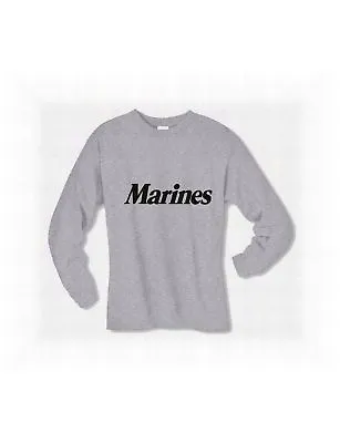 Marines Tee  Physical Training T-shirt Long Sleeve Usmc • $16.99