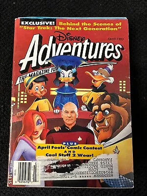 $12.74 • Buy Vintage Disney Adventures The Magazine For Kids Star Trek April 1993 Book