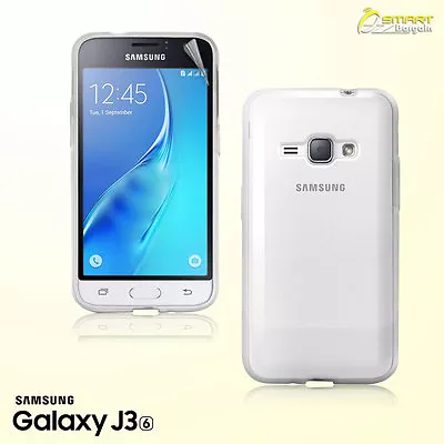 Soft Gel TPU Jelly Case Cover For Samsung Galaxy J3 ( 2016 ) J3 6 + Screen Guard • $4.99