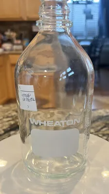 Wheaton Graduated Glass Media / Lab Bottle 500ml No Lid • $5