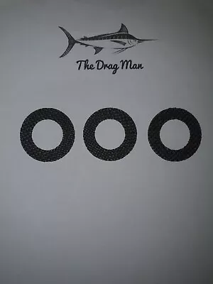 Carbontex Drag Washers Daiwa Regal Z5500bl Z4500t Z5000t Z5500t Z6000t • $16