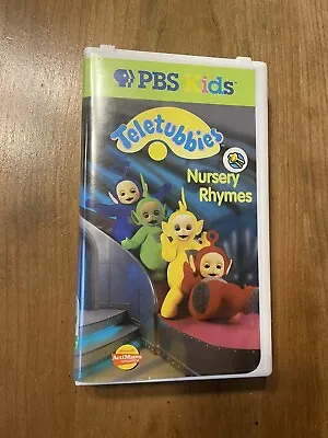 Teletubbies Nursery Rhymes VHS Tape - PBS Kids Movie • $7.99