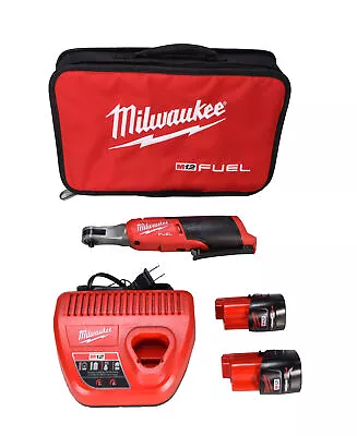 Milwaukee 2566-22 M12 FUEL 1/4  High Speed Ratchet Kit • $238.95