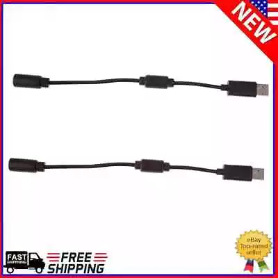 2 PCS USB Breakaway Adapter Cable For Xbox 360 Wired Controllers • $6.20