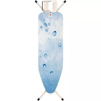£69.99 • Buy Brabantia Ironing Board With Steam Iron Rest, Size B 124cm X 38cm - Ice Water
