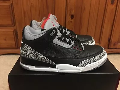 $944.95 • Buy Air Jordan 3 Retro OG Black Cement III Deadstock New In Box US 11.5 UK 10.5 2018