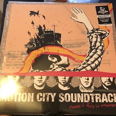 MOTION CITY SOUNDTRACK Commit This To Memory Black Explosion Newbury Vinyl LP • $64.95