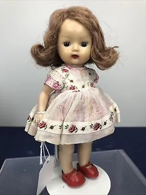 7” Vintage NASB Nancy Ann Storybook Doll Muffie Straight Leg Walker SLW  #AC • $69.50
