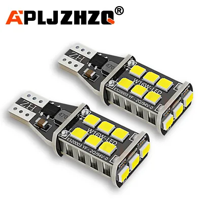 Super Bright White Canbus LED Bulbs Backup Reverse Light 6000K 912 921 T15 W16W • $4.99