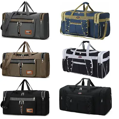 60L 72L Large Oxford Duffle Luggage Bag Waterproof Travel Gym Sports Handbag • $23.77
