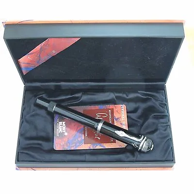 Montblanc Limited Edition Fountain Pen  Agatha Christie Medium Pt In Box  Mint * • $2600