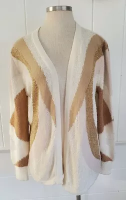 Vintage Madeleine Sweater Angora Gold Made In Italy • $35