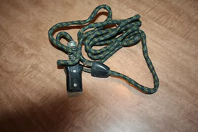 Vintage Leviton 5.5  Cloth Appliance Cord 1/2  Spread Tested Works! See Pix!! • $8.99