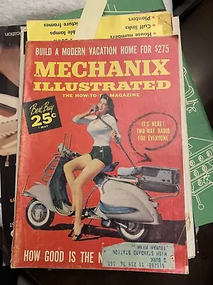 Mechanix Illustrated The How-To-Do Magazine August 1959 • $6