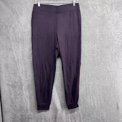 J Jill Pants Womens Small Purple Pull On Jogger Stretch Pockets Casual Lounge • $16