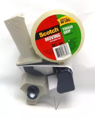 Scotch Moving Packaging Tape 1 Roll & Dispenser Secures Up To 80 Lbs NEW • $24.99