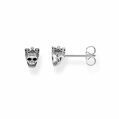 Genuine THOMAS SABO Ear Studs Skull King • $119