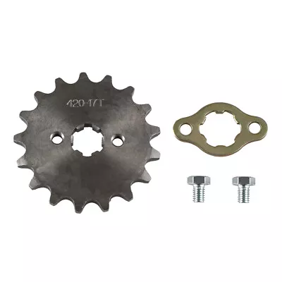 1* 420 17T Front Engine Sprocket For 125 140 150 160cc Lifan Loncin Dirt Bike • $6.99