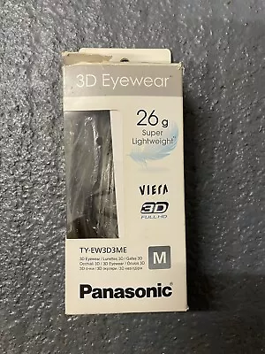 Panasonic TY-EW3D3ME 3D Glasses VIERA HD TV  Rechargeable • £19.99