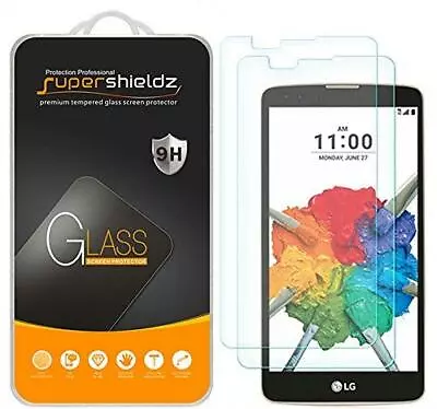 (2 Pack) Supershieldz Designed For LG Stylo 2 V (Verizon) Tempered Glass Screen • $11.19